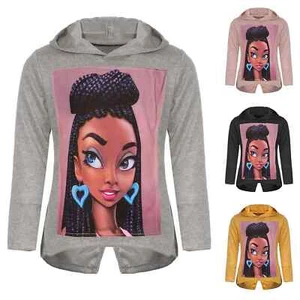 Children Girls Hoodie Hooded Pullover Sweatshirt Sweater 30231 - Picture 1 of 14