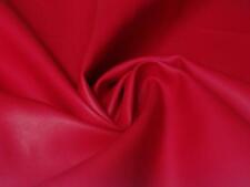 Faux Leatherette Pleather Fabric Material RED