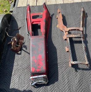 1962-1964 Ford Galaxie 500 console some trim mounting bracket and shifter OEM - Picture 1 of 21