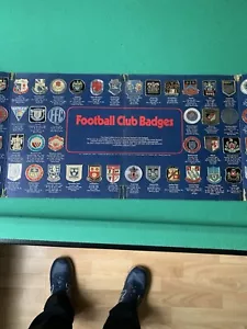COMPLETE ESSO COLLECTION OF FOOTBALL CLUB BADGES 75 Of 76 BADGES - Picture 1 of 6