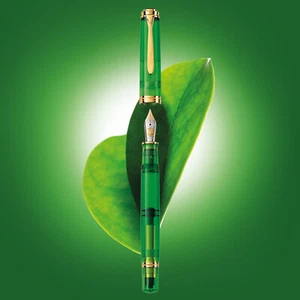 Pelikan Souverän® M800 Green Demonstrator Fountain Pen Special Edition 2023 - Picture 1 of 10