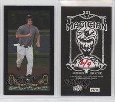 2011 Upper Deck Goodwin Champions Mini Black Magician Back /9 Cody Hawn #221