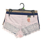 NWT $33 Prima Valentina Style # 841084X Seamless Lace Legs Boy Shorts Panties 3X