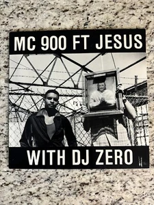 MC 900 Ft Jesus With DJ Zero OG Vinyl LP, Gonga Records, 1988, 12-001 - Picture 1 of 4