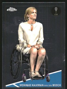 2021 Topps Chrome Tennis #33 Monique Kalkman-Van den Bosch 
