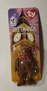 Britannia The Bear McDonalds Happy Meal Toy TY Beanie Babies 1999 - Picture 1 of 8