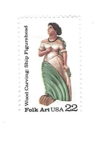 STAMP US SCOTT 2241 "Ship Figurehead" 22 CENT MNG 1986 - Picture 1 of 1