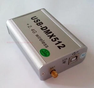 2.4G Wireless+Wired USB-DMX512 Console+3D Simulation High Speed DMX512Controller - Picture 1 of 4