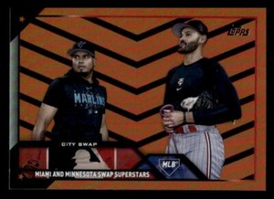 LUIS ARRAEZ & PABLO LOPEZ 2023 Topps Update Series Orange & Black Foil Insert