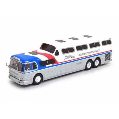 Rare 1/43 1956 GMC Scenicruiser Greyhound Bus Ixo models BUS021 - Image 1 of 4
