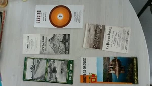rare lot brochures guides AUVERGNE,LIMOUSIN,ISSOIRE,LE PUY,CLERMONT annees 60 - Photo 1/1