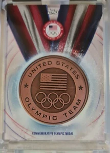 2016 Topps United States Olympic Team Commemorative Medal USA Bronze RIO - Picture 1 of 2