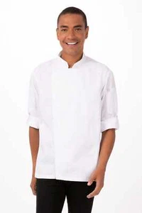 Chef Works Mens Hartford Chef Coat (BCLZ008) - Picture 1 of 7