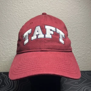 The Game Taft Rhinos Maroon Strapback Hat College University Sports Cap Vintage - Picture 1 of 6