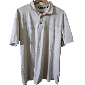 Travis Mathew Golf Poloshirt gestreift Freizeit Kurzarm Herren XL Sultane Run - Bild 1 von 7