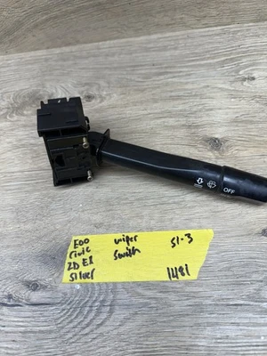 Interruptor de control limpiaparabrisas Honda Civic 1992-1995 1996-2000 cupé OEM 93 94 95 96 97 98 Foto 1 de 4