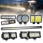 4" 6" 7" 20" LED Light Bar Work Light Pods Truck Fog Lamp Offroad Driving ATV