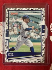 2020 Donruss Look at This Emoji Card of Jose Altuve mint   Astros  #9/25
