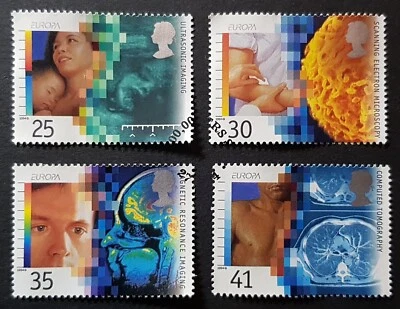 Great Britain: SG1839-42; Medical Discoveries; complete fine used set - Image 1 of 4