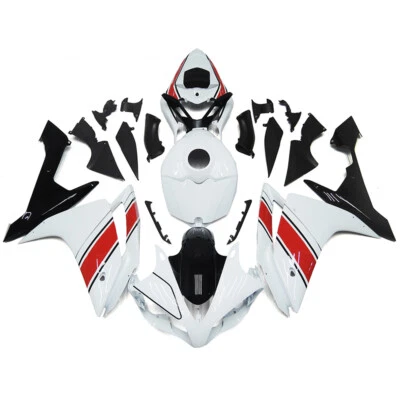 Red White Black Fairing Kit + Tank For Yamaha YZF R1 2002 2003 YZF1000 Bodywork - Image 1 of 4