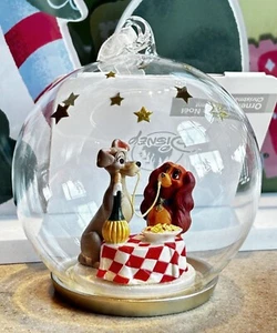 Disney Ornament The Lady and Tramp Diner DISNEYLAND PARIS Weihnachten - Bild 1 von 1
