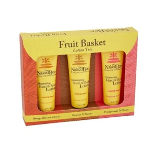 The Naked Bee Fruity Basket Lotion Trio Hand & Body Lotion Set - Picture 1 of 5