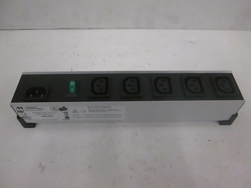 Hammond Manufacturing Power Strip 1581H5, New - Image 1 of 3