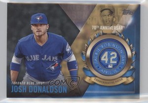 2017 Topps Jackie Robinson Day Commemorative Josh Donaldson #JRPC-JD Patch