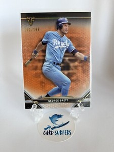2021 Topps Triple Threads Amber #93 George Brett /199 HOF
