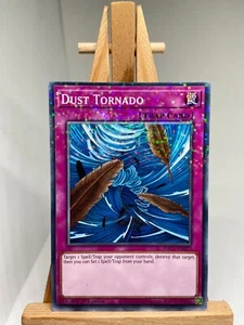 Dust Tornado - Duel Terminal Rare 1st Edition HAC1-EN027 - NM - YuGiOh - Foto 1 di 2