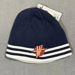 Golden State Warriors Adidas NBA Vtg Reversible Winter Beanie Sports Hat Cap NWT - Picture 1 of 23