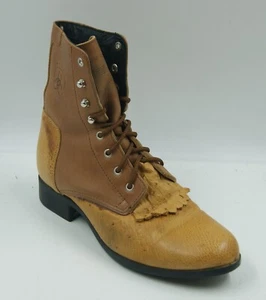 Ariat Advanced Torque Women's Boots Sz 7 Brown Leather Cowboy Western Boots - Picture 1 of 10