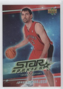 2006-07 UD Reserve Star Rookies Gold Jorge Garbajosa #228 Rookie RC