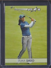 YUKA SASO * 2021 Future Star Rookie Card 1/100 LPGA Japan Champion Filipina