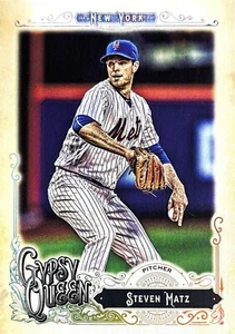 2017 Topps Gypsy Queen #281 Steven Matz - New York Mets Baseball Card - Picture 1 of 2