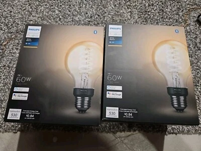 Philips Hue LED White Filament Globe G25 Smart Vintage LED Smart Light Bulb - Image 1 of 3