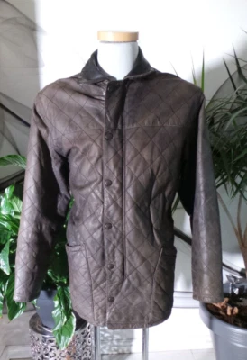 CHAQUETA ABRIGO INVIERNO ABRIGO CUERO PESADO CÁLIDO TALLA PECHO 48 O XL Foto 1 de 4