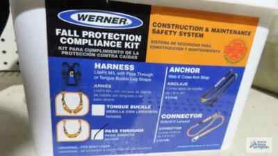 KIT PROTECCIÓN CONTRA CAÍDAS WERNER, NUEVO EN CAJA Foto 1 de 4