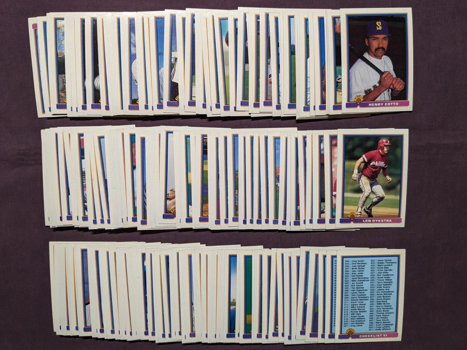 1991 Bowman Baseball - - - Pick A Card - - - Complete a Set - Image 1 of 1