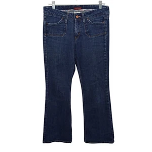 Pantalones de mezclilla Levis para mujer talla 8 algodón 545 corte boot tiro bajo azul - Imagen 1 de 8