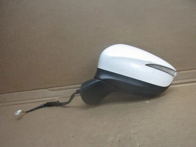 Espejo retrovisor lateral izquierdo izquierdo del conductor 15 16 Mazda CX5 CX-5 señal de giro cristal blanco perla Foto 1 de 4