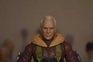 1/12 Marvel Legends Spiderman Vulture Michael Keaton custom painted head - Picture 1 of 4