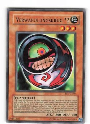 Yugioh VERWANDLUNGSKRUG #2 , psv-g040 Rare deutsch Near Mint  - Bild 1 von 2