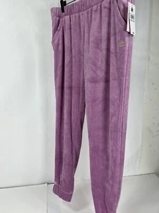 Juicy By Juicy Couture Size XL Girl's Velour Velvet Pull-On Joggers LV5 Rose - Picture 1 of 9