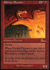 Shivan Phoenix X4 (Urza's Legacy) MTG (LP) *CCGHouse* Magic