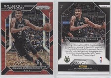 2016-17 Panini Prizm Go Hard or Home Ruby Wave Giannis Antetokounmpo #6