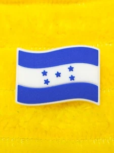 Honduras Flagge Schuh Kroko Schuh Anhänger - Fan Geschenk - inspiriertes Accessoire - Bild 1 von 2