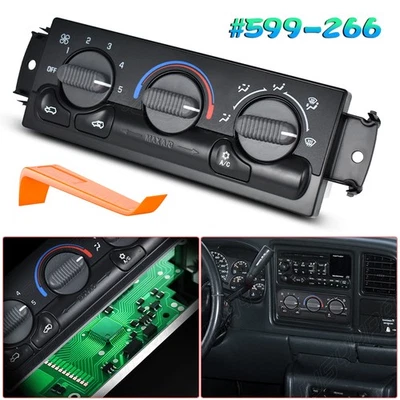 Módulo de control de clima de CA para Chevrolet Silverado 2500 1999-2002 599-266 Foto 1 de 4