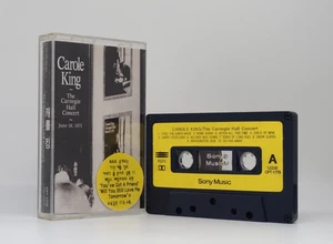 Carole King The Carnegie Hall Concert Korea Cassette Tape Hype Sticker Mega Rare - Picture 1 of 5