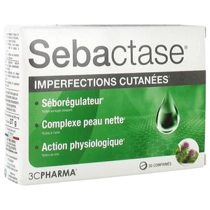 3C Pharma Sebactase 30 Tabletten mit exklusivem hochdosiertem Komplex hilft bei  - Bild 1 von 1
